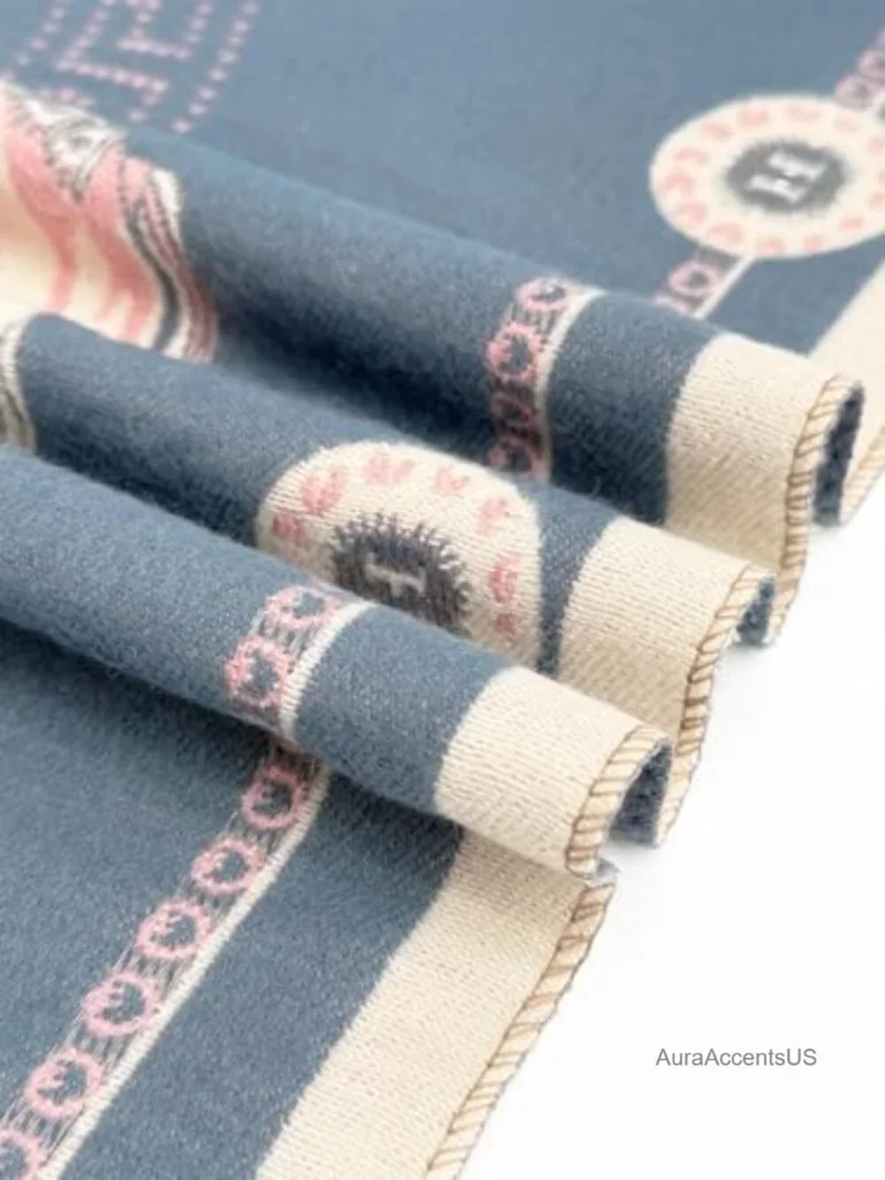 Reversible Pashmina Shawl Wrap Women 100% Acrylic Oversized Scarf